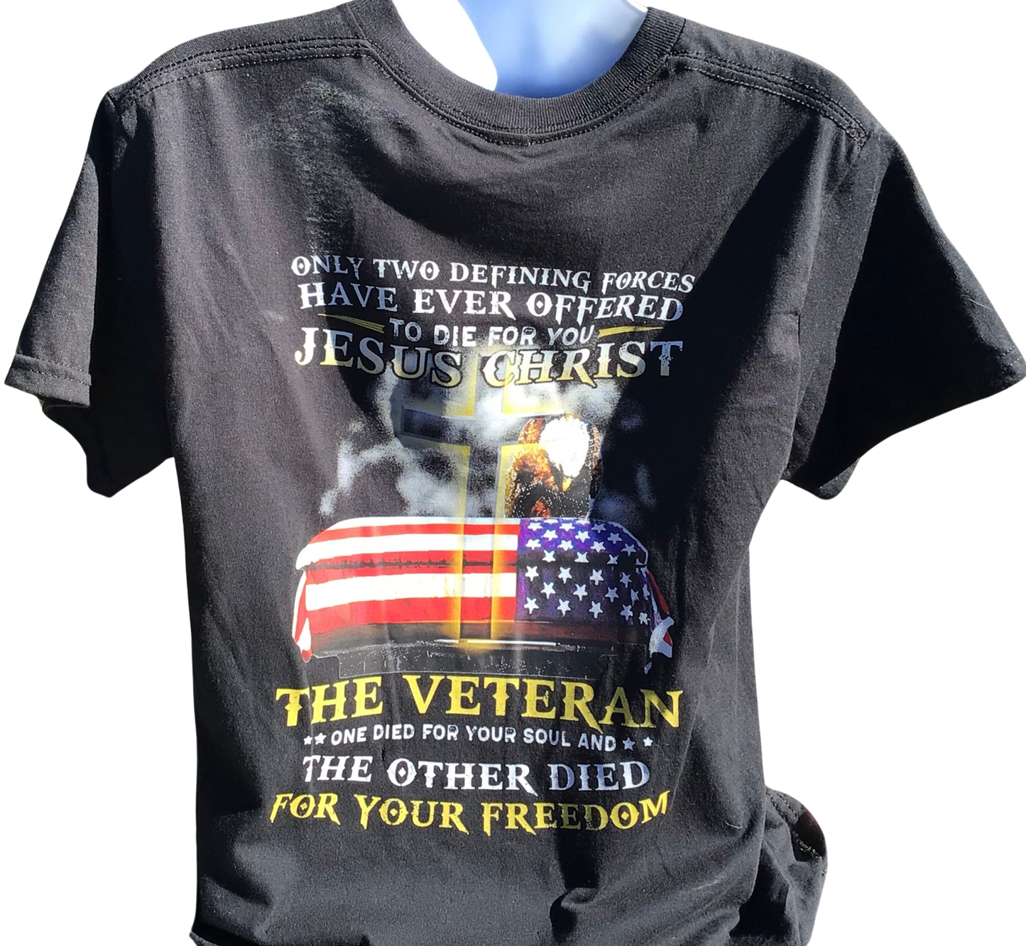 ( Veteran Patriotic ) T’Shirt Sizes Small- XXL