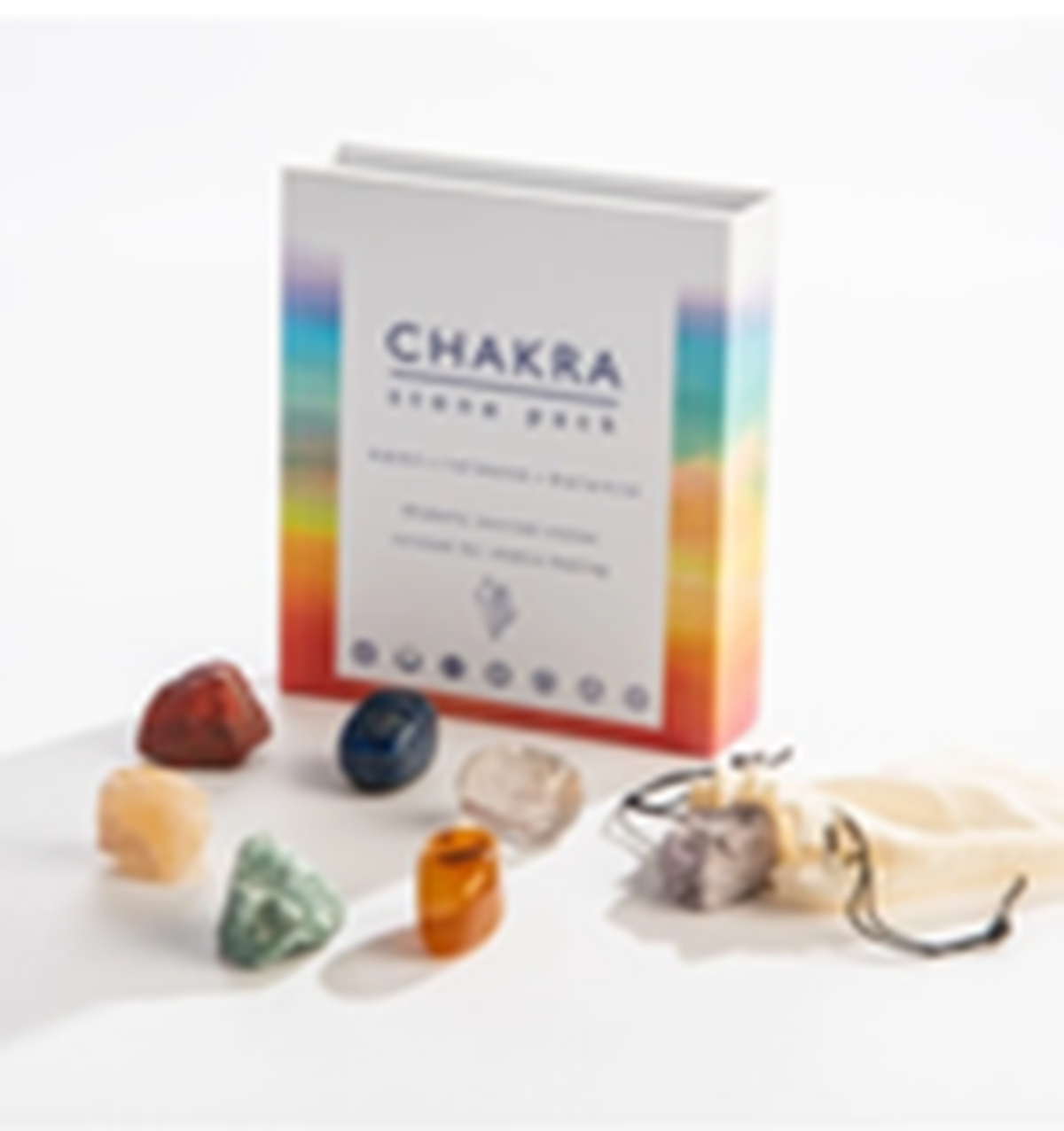 Chakra Meditation Energy Gemstone Gift Set