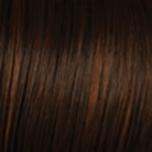 Short and Sleek Wig Color Chocolate Copper (Med Red Brown) R6/30H - Hairdo Wigs 4.5" Length Boy Cut Shattered Bangs Tru2Life Heat Friendly Synthetic