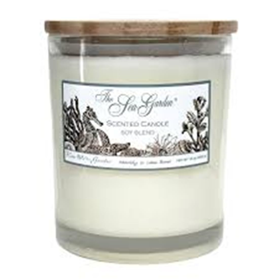 Kiss Me in the Garden The Sea Garden Soy Candle 14 oz (JAR is NOT Clear IT is White)