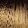 Short and Sleek Wig Color Rooted Ginger Blonde - Med Golden Blond SS25 - Hairdo Wigs 4.5" Length Boy Cut Shattered Bangs Tru2Life Heat Friendly Synthetic