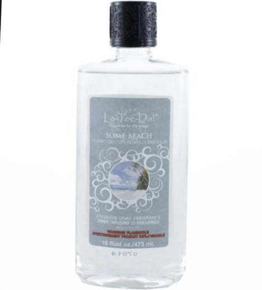 La-Tee-Da! Effusion Fragrance Lamp Refill- Some Beach 16 Fl Oz