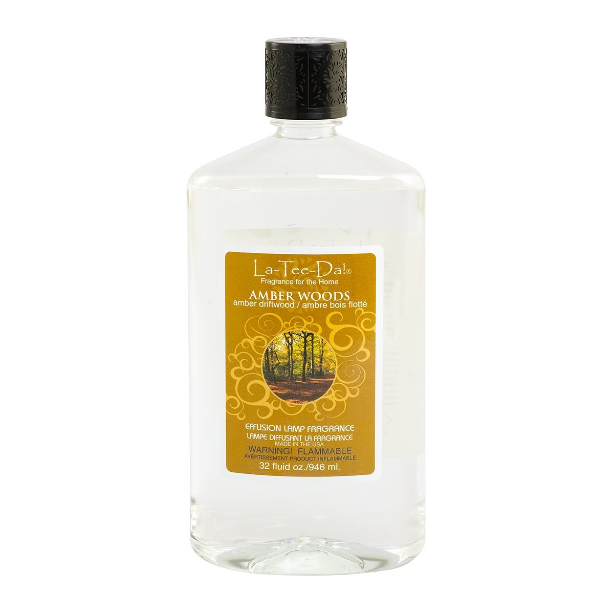 La-Tee-Da - Effusion Fragrance Refill- AMBER WOODS