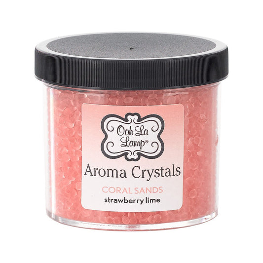 LA-TEE-DA- AROMA CRYSTALS - CORAL SANDS - STRAWBERRY LIME - 12 OZ