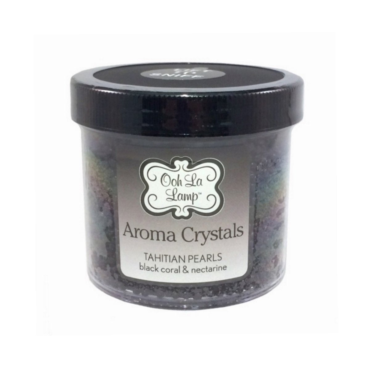 LA-TEE-DA - AROMA CRYSTALS - TAHITIAN PEARLS - BLACK CORAL & NECTARINE - 12 OZ