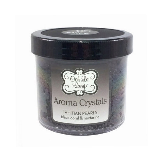 LA-TEE-DA - AROMA CRYSTALS - TAHITIAN PEARLS - BLACK CORAL & NECTARINE - 12 OZ