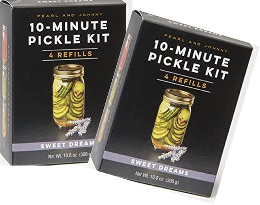 10-Minute Pickle Kit - Sweet Dreams - (2 Pack Offer) 4 Refills in each package