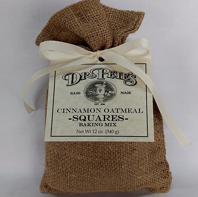 Dr. Pete’s Cinnamon Oatmeal Squares - Baking Mix