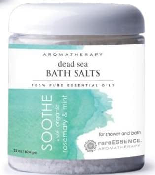 RareESSENCE - Soothe - Bath Salts (Rosemary & Peppermint Essential Oils) 22 OZ