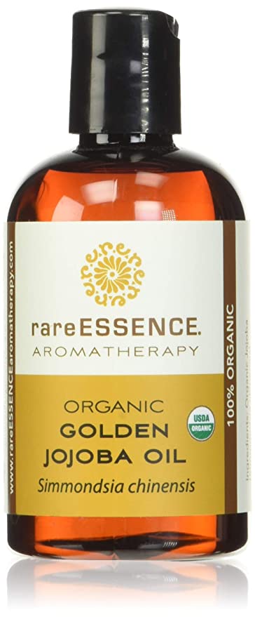 Organic Golden Jojoba Oil - RareESSENCE Aromatherapy - 4 FL Ounce