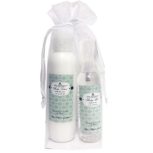 Kiss Me In The Garden - Spa Retreat 2 Pc Set - Cucumber, Coconut & Mint Scent