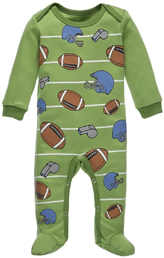 Ganz- End Zone A Little Behind Sleeper Multi -3-9 Months