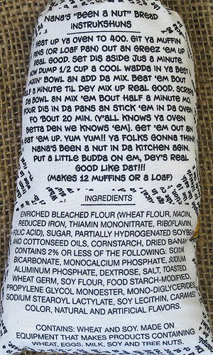 Gullah Gourmet - Nana's Been A Nut Bread- 11 OZ