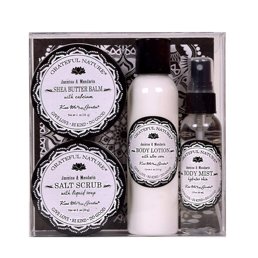 Kiss Me In The Garden- Grateful Nature 4pc Gift Set- KISS00055