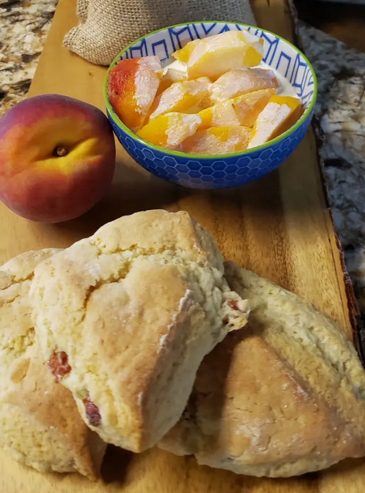 Dr. Pete’s Peaches and Cream - Scones - Baking Mix