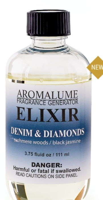 La-Tee-Da- Denim Diamonds- ( Cashmere Woods) AromaLume Fragrance Generator 3.75 oz Refill