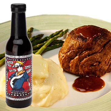 Gullah Gourmet - Steer Eye Fo DA Streak Guy Vidalia Onion Steak Sauce - 8 Fl OZ Bottle