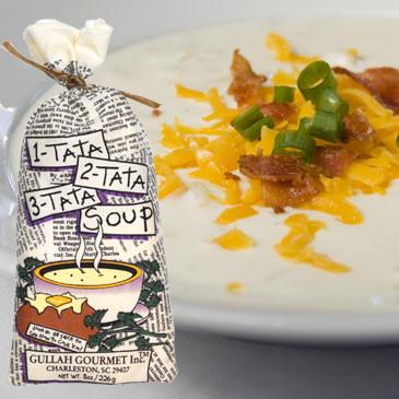 Gullah Gourmet - Potato Soup - 1 Tata, 2 Tata, 3 Tata Soup - 8 OZ Bag