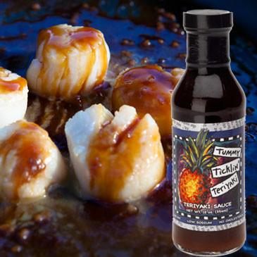 Gullah Gourmet - Tummy Ticklin' Teriyaki Sauce - 12 Fl OZ Bottle