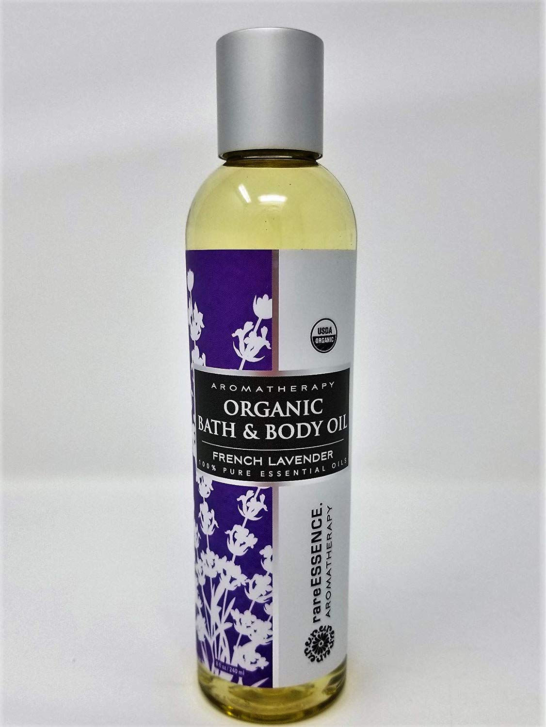 RareEssence - Bulgarian Lavender - Organic Bath & Body Oil - 8 FL OZ