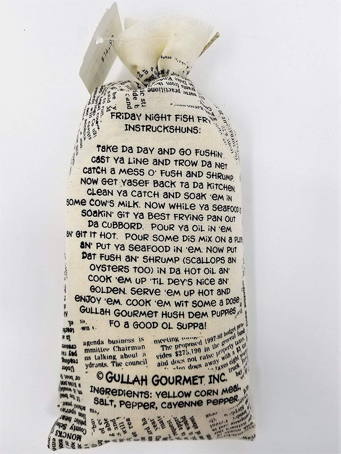 Gullah Gourmet- Friday Night Fish Fry Batter - 10 OZ Bag