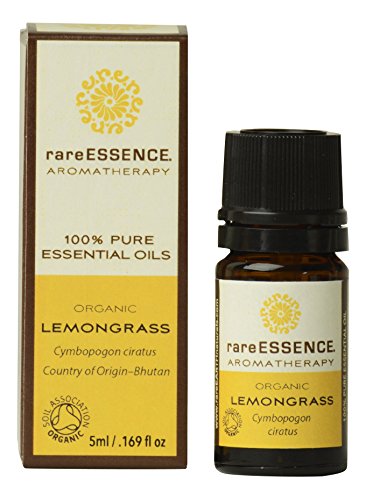 RareEssence - Aromatherapy - Essential Oil - Lemongrass { Organic } - 5ml
