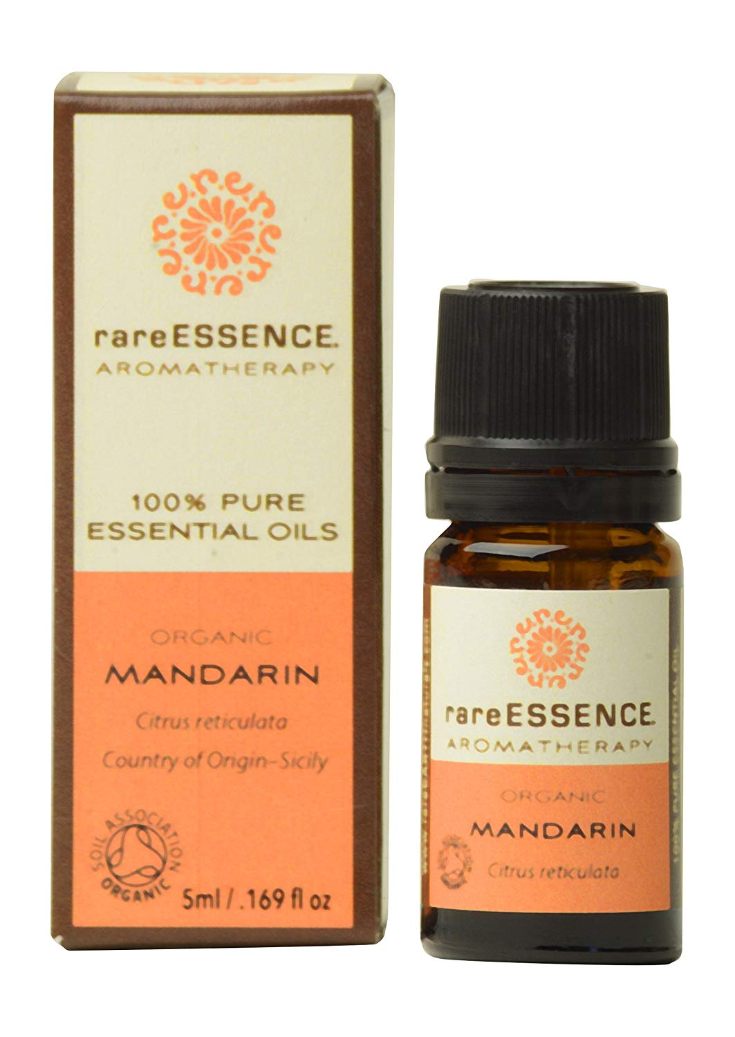 RareEssence - Aromatherapy - Essential Oil - Mandarin { Organic } - 5ml