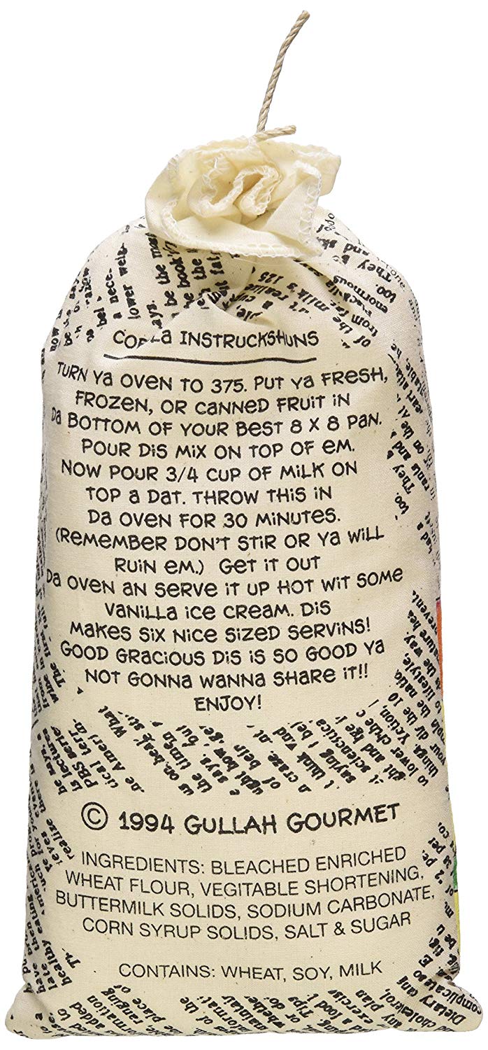 Gullah Gourmet -Geechie Pechie Cobbler Mix - Peach Cobbler - 10 OZ Bag