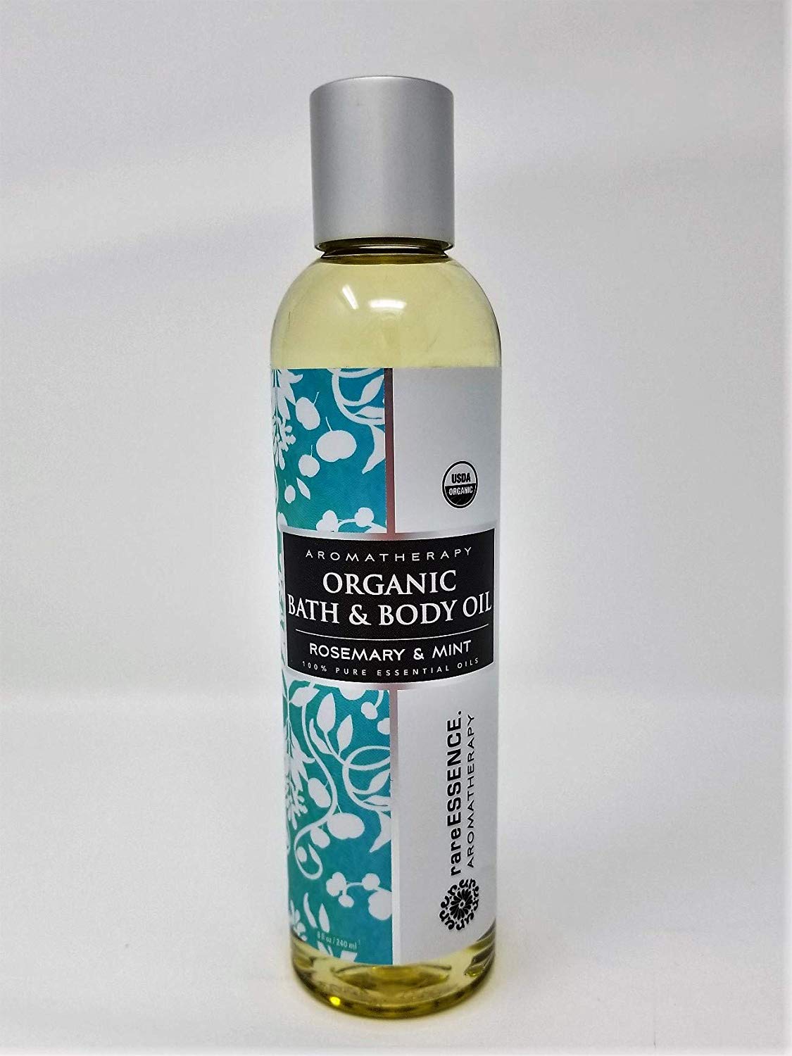 RareEssence - Rosemary & Mint - Organic Bath & Body Oil - 8 FL OZ