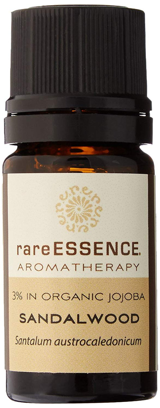 RareEssence - Aromatherapy - Essential Oil - Sandalwood {3% Jojoba} - 5ml