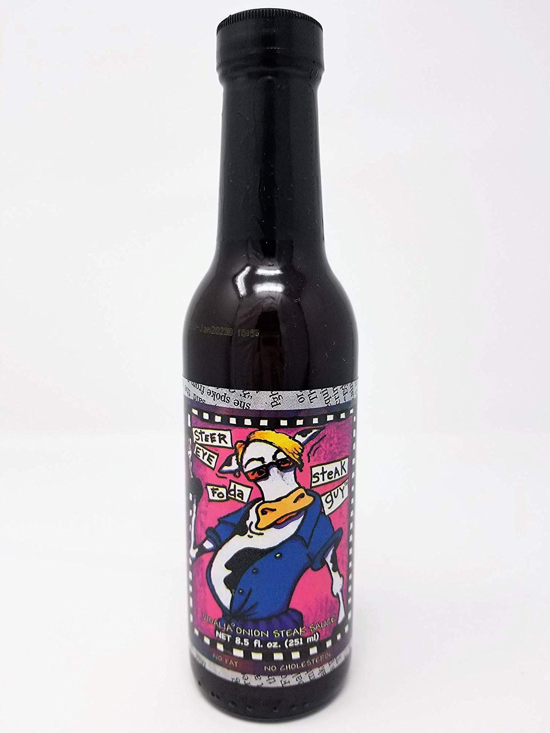 Gullah Gourmet - Steer Eye Fo DA Streak Guy Vidalia Onion Steak Sauce - 8 Fl OZ Bottle