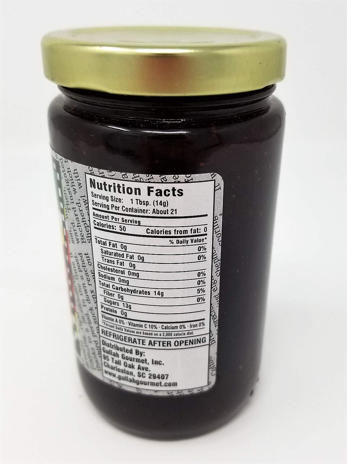 Gullah Gourmet - Strawberry Preserves - Skrawberry Splash - 10.5 OZ Jar