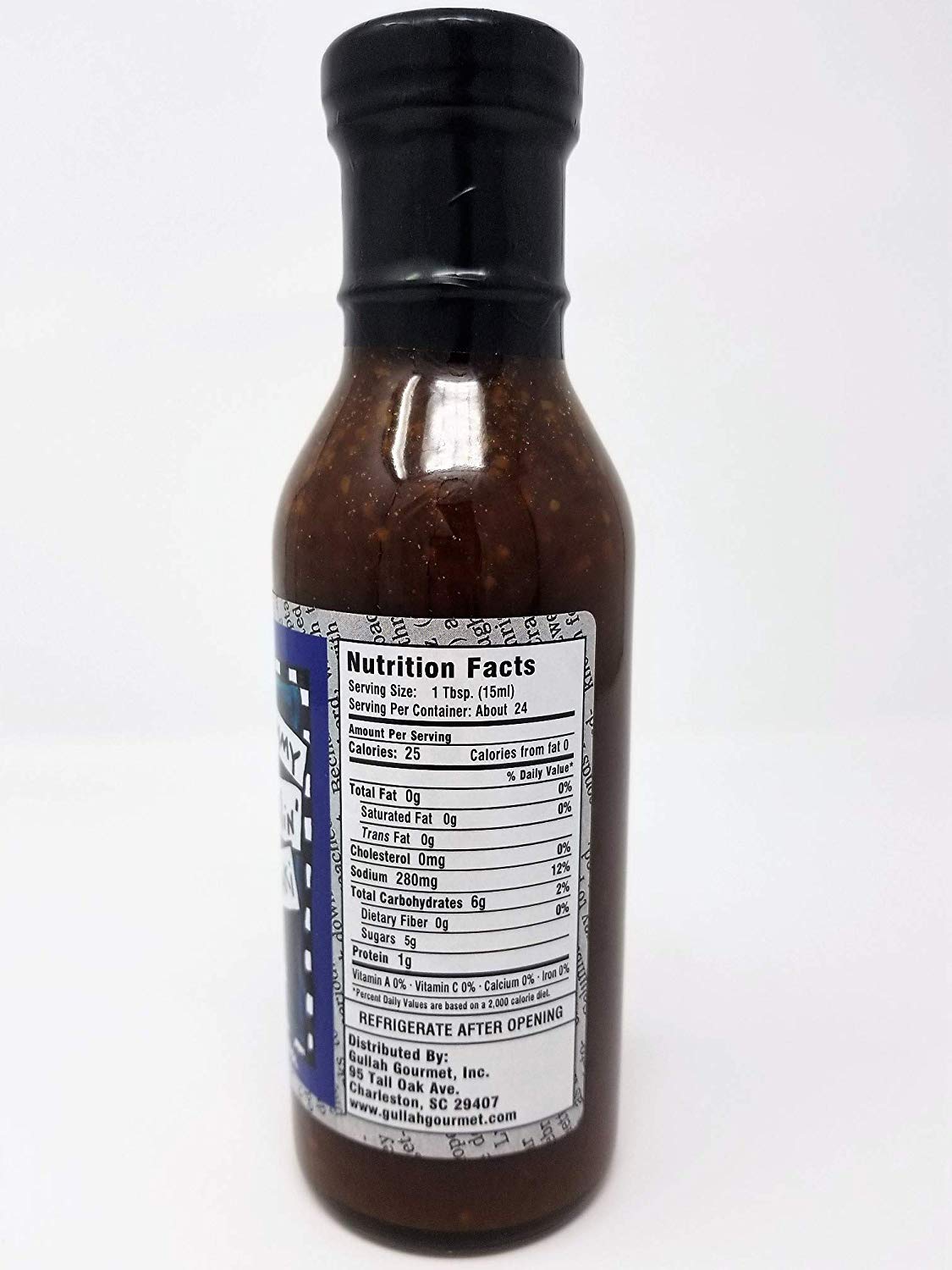 Gullah Gourmet - Tummy Ticklin' Teriyaki Sauce - 12 Fl OZ Bottle