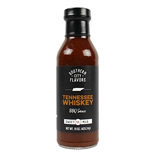 Southern City Flavors Tennessee Whiskey BBQ Sauce, 15 Oz