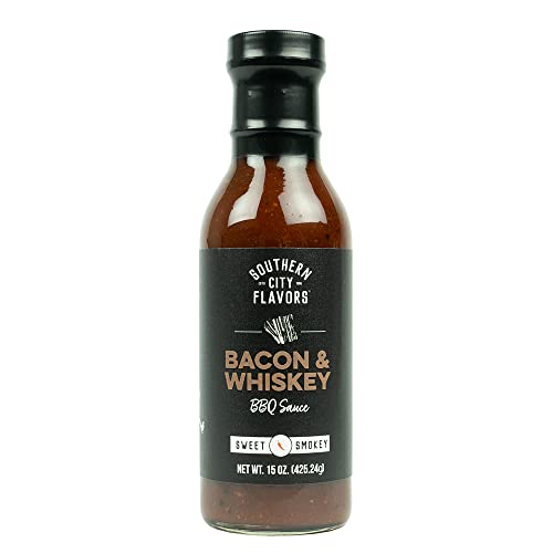 Southern City Flavors Bourbon Bacon Grilling Sauce, 15 Oz