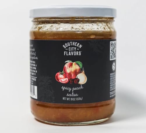 Southern City Flavors Spicy Peach Salsa 19 OZ.