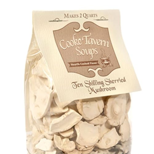 Cooke Tavern Soups Ten Shilling Sherried Mushroom Soup Mix, Gluten Free, Makes 2 Quarts