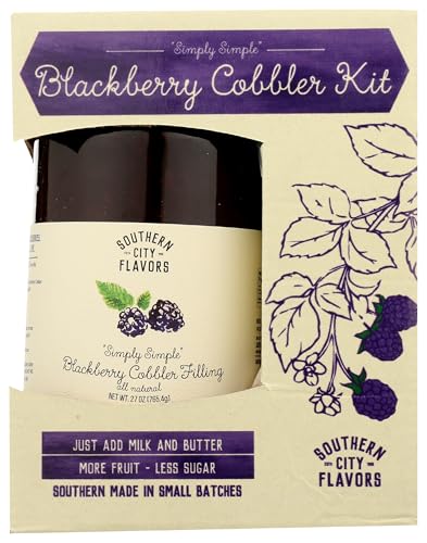 SOUTHERN CITY FLAVORS Blackberry Cobbler Filling, 27 OZ