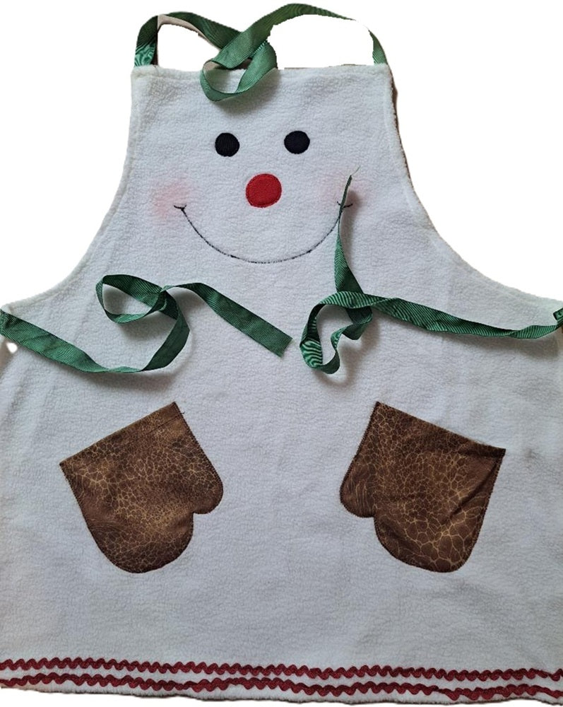Christmas Elf Stocking - Elf Boy with Brown