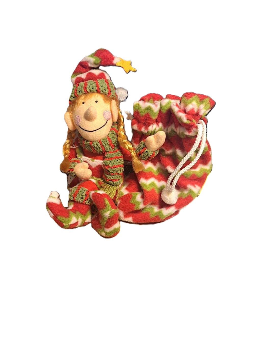 Elf Girl with Blonde Hair Includes Free Bag & 1 Extra Outfit