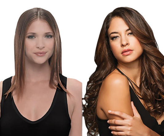 Hairdo Hoop Invisible Extension, R4 MIdnight Brown/Dark Brown