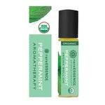 RareESSENCE Organic Peppermint Aromatherapy Aroma Roll-On
