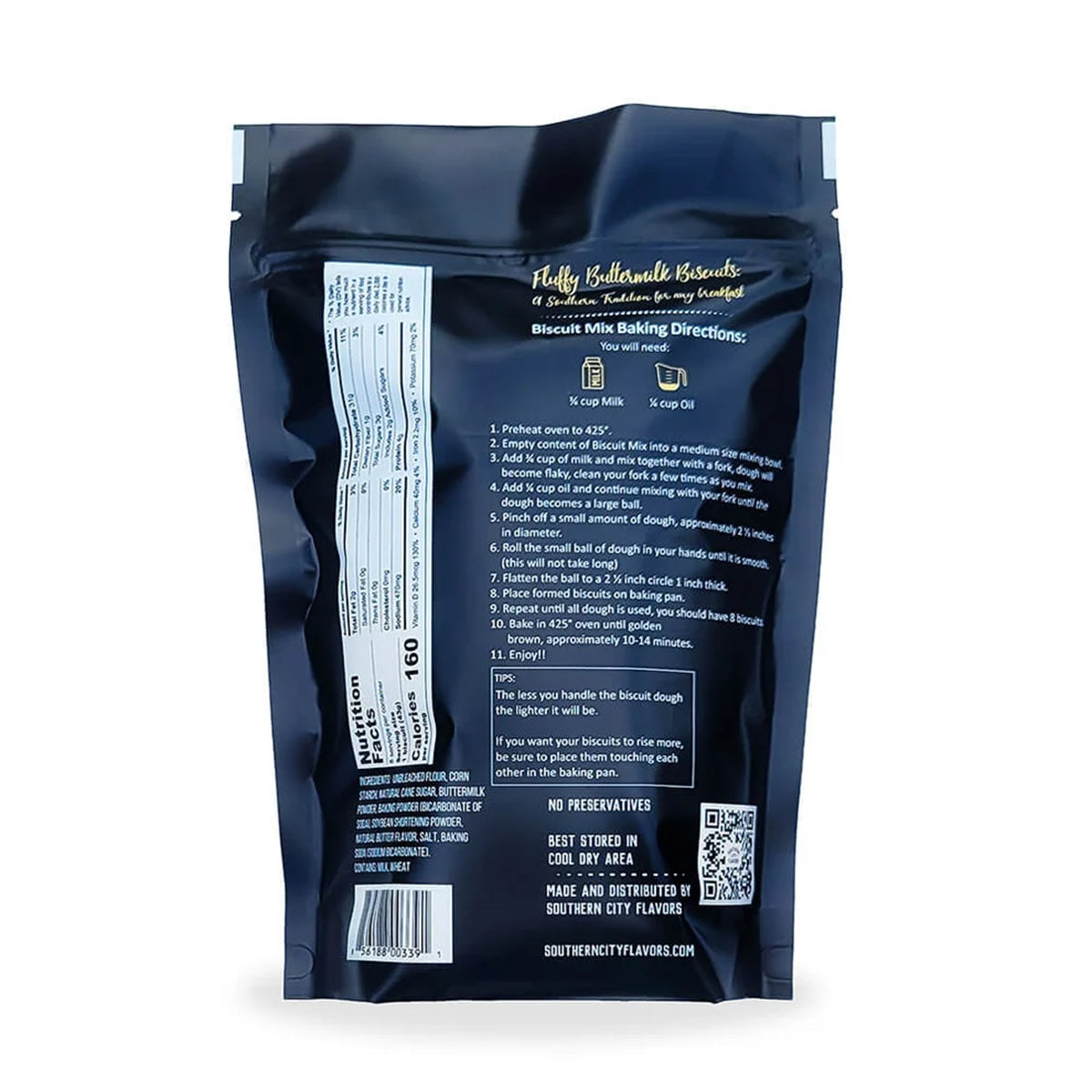 Southern City Flavors - Southern Biscuit Mix - 11.5 ounces