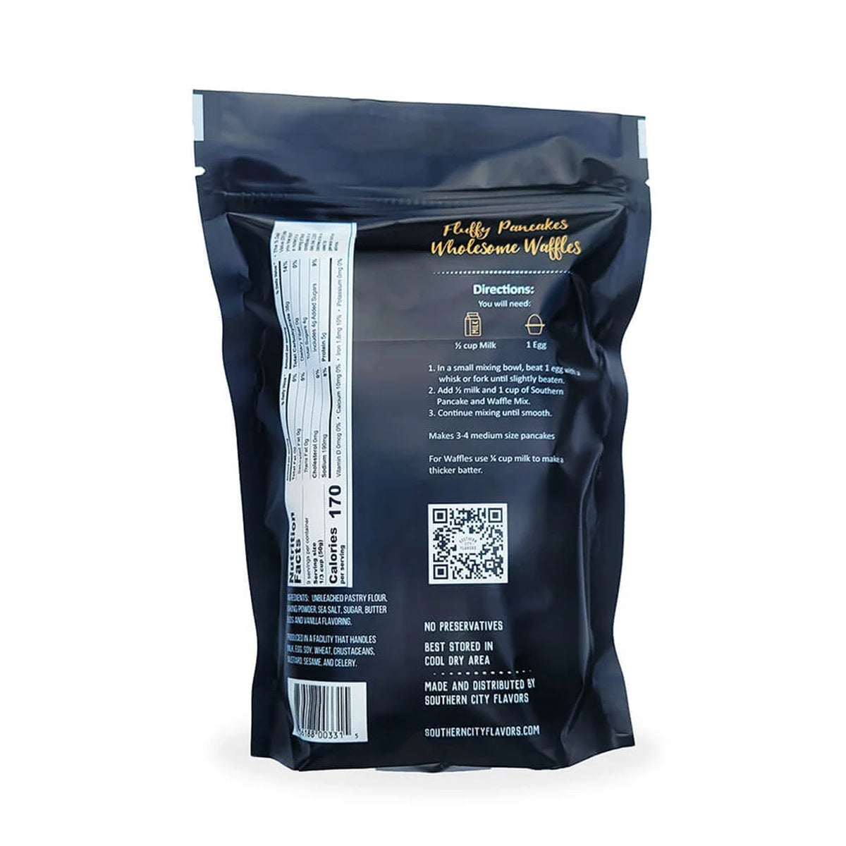 Southern City Flavors - Southern Pancake and Waffle mix - 16 ounces