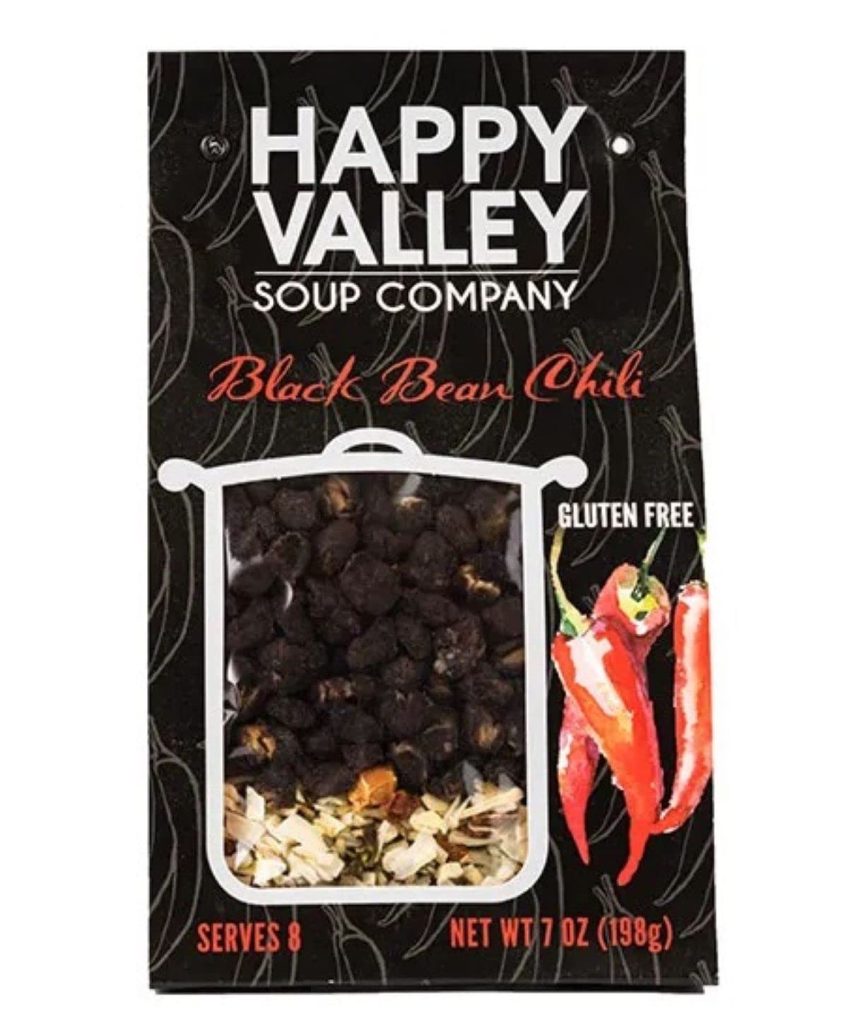 Happy Valley Soup Company - Black Bean Soup - Dry Mix - Serves 8