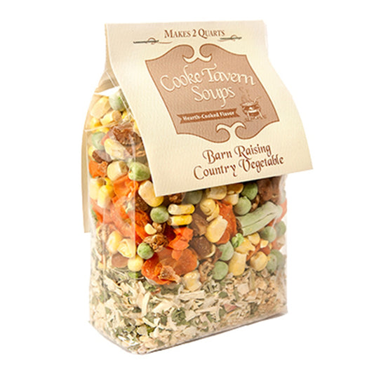 Cooke Tavern Soups - Barn Raising Country Vegetable Soup, Makes 2 quarts