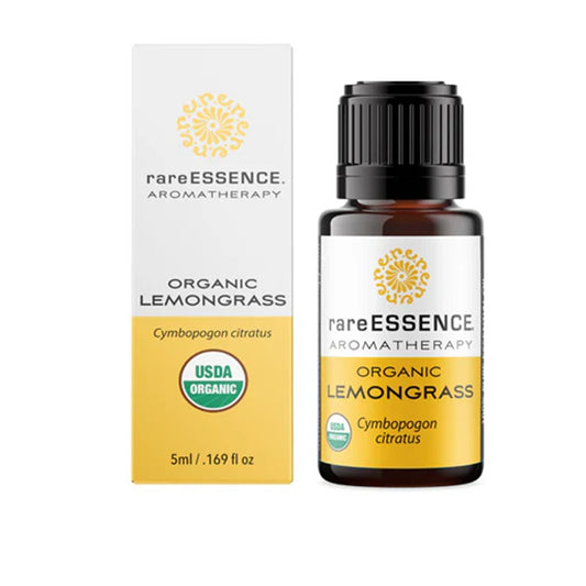 RareESSENCE Aromatherapy Organic Lemongrass Essential Oil 5ml