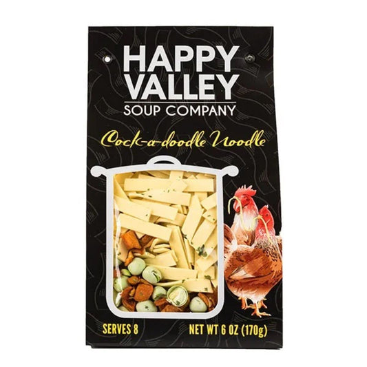 Happy Valley Soup Company - Cock-A-Doodle Noodle - Dry Mix - Serves 8