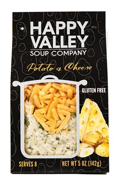 Happy Valley Soup Company - -Potato & Cheese- Dry Mix - Serves 8