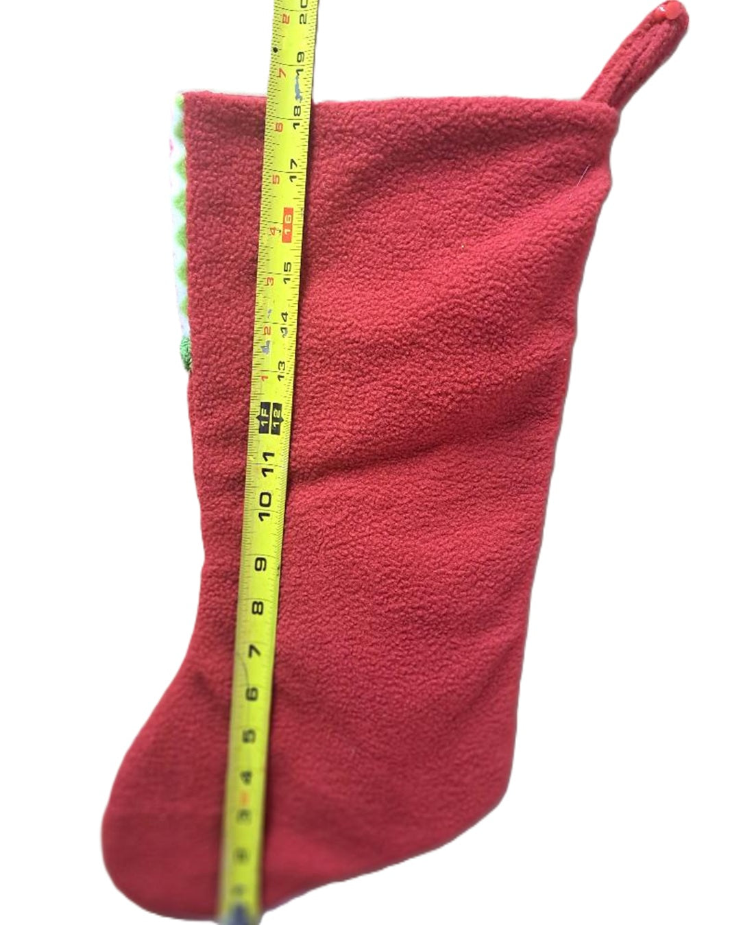 Christmas Elf Stocking - Elf Girl with Blonde Hair